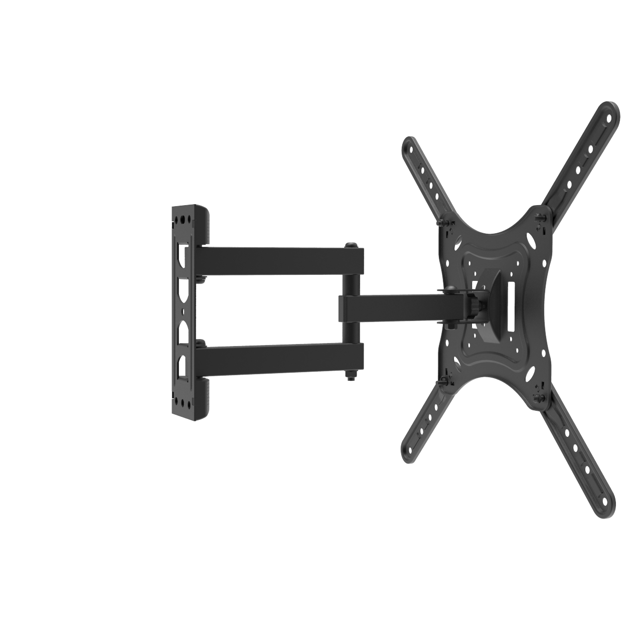 IBRA Ultra Slim Tilt Swivel TV Wall Bracket Mount - For 17-55 Inch OLED QLED LED LCD Plasma | Weight Capacity - 30kgs/66lbs | Max VESA 400x400