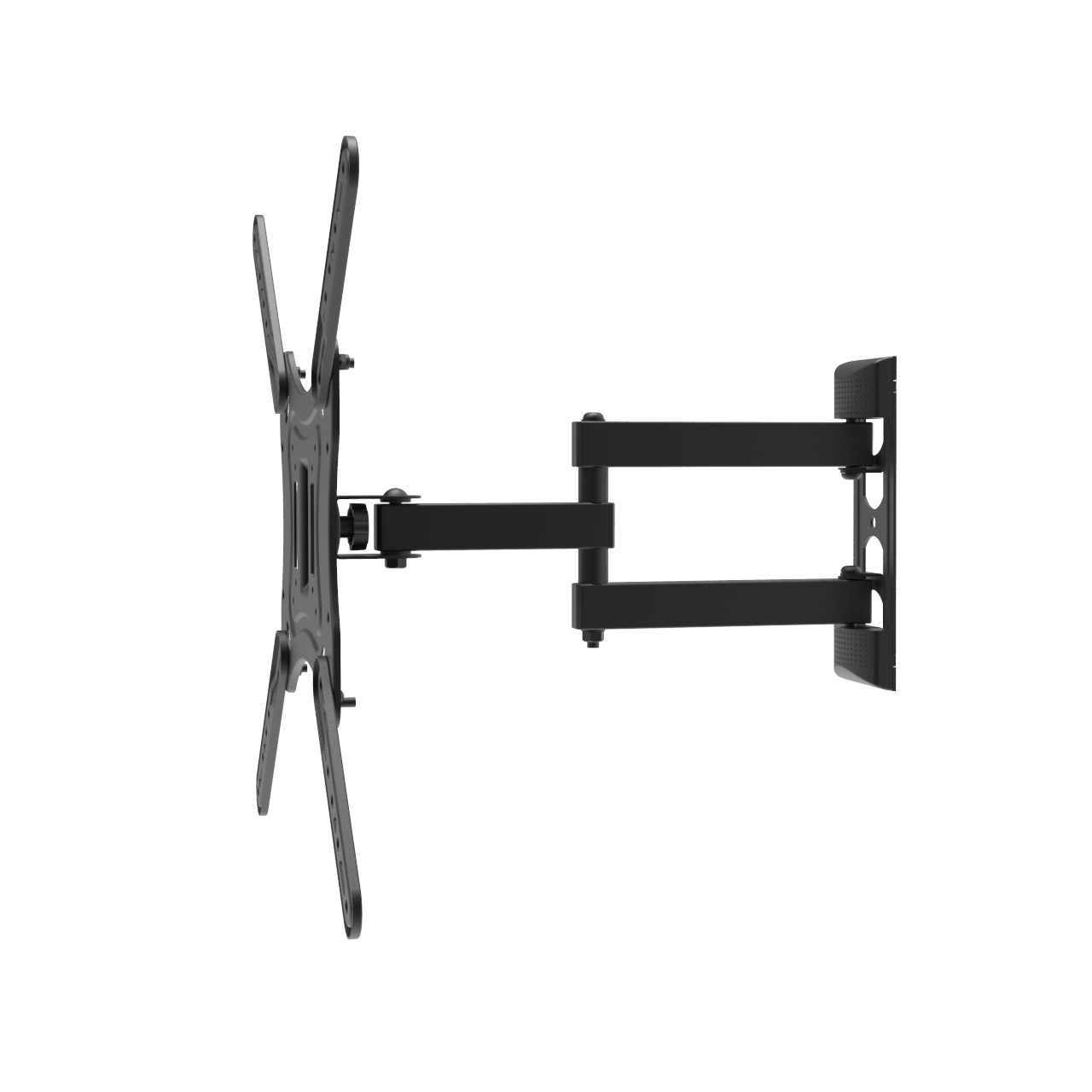 IBRA Ultra Slim Tilt Swivel TV Wall Bracket Mount - For 17-55 Inch OLED QLED LED LCD Plasma | Weight Capacity - 30kgs/66lbs | Max VESA 400x400