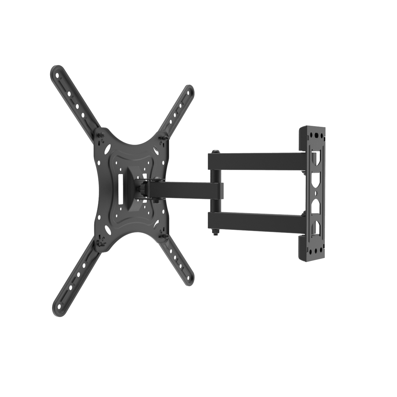 IBRA Ultra Slim Tilt Swivel TV Wall Bracket Mount - For 17-55 Inch OLED QLED LED LCD Plasma | Weight Capacity - 30kgs/66lbs | Max VESA 400x400