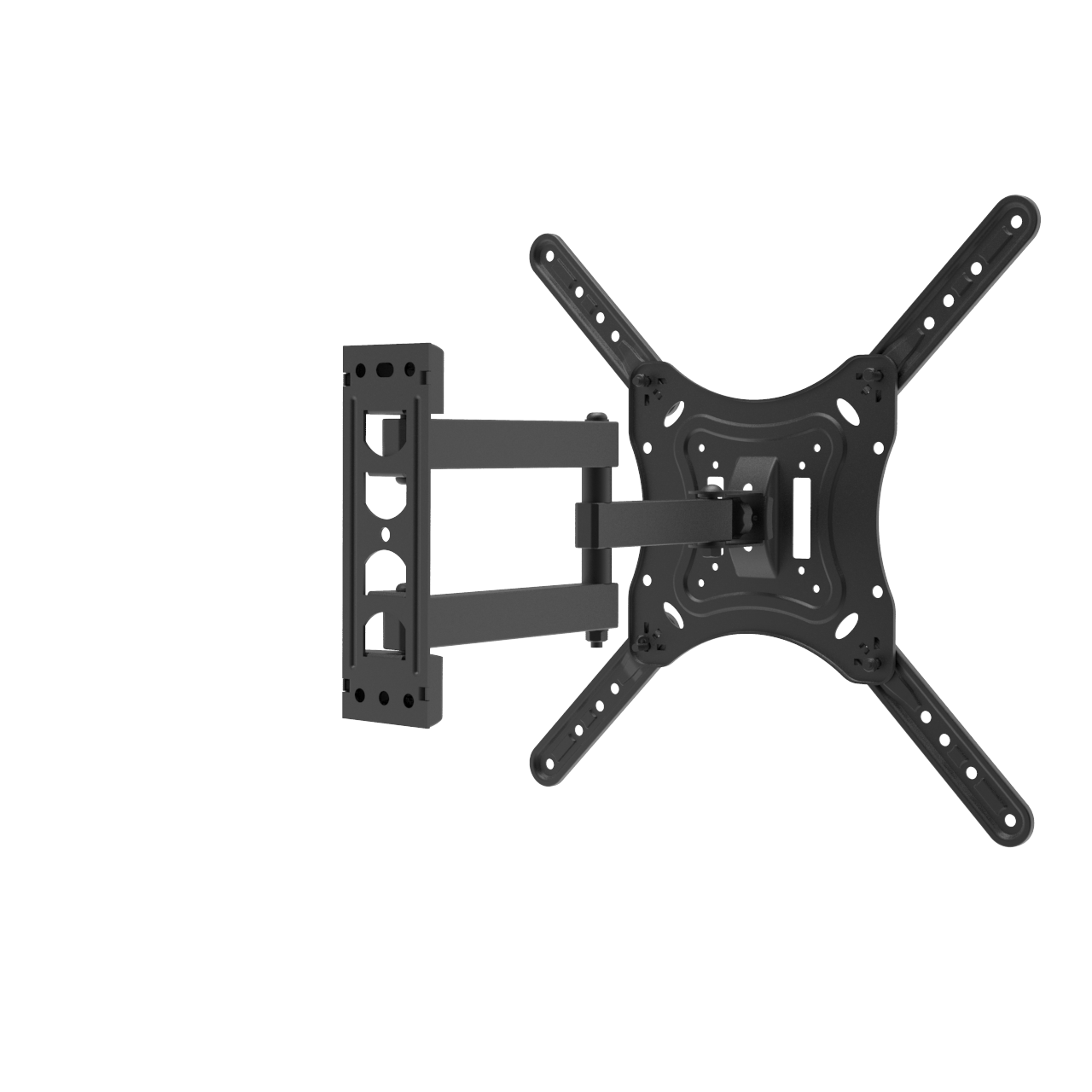 IBRA Ultra Slim Tilt Swivel TV Wall Bracket Mount - For 17-55 Inch OLED QLED LED LCD Plasma | Weight Capacity - 30kgs/66lbs | Max VESA 400x400