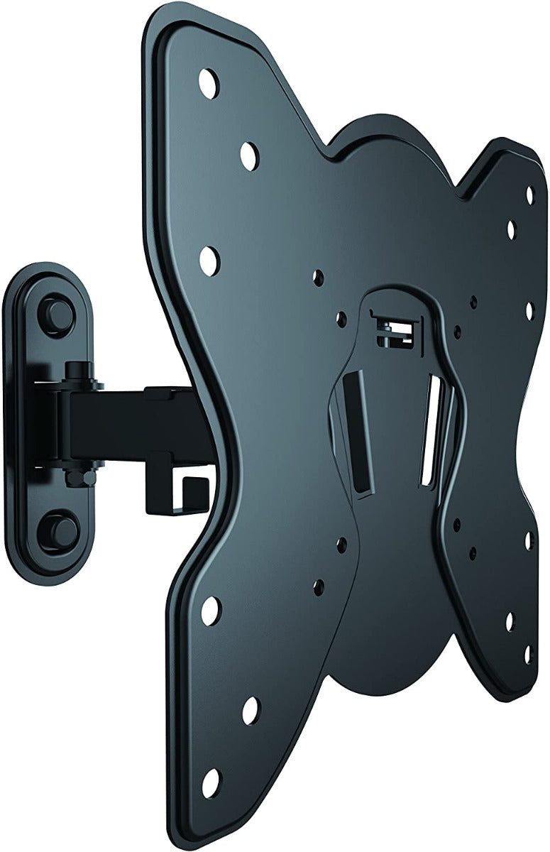 IBRA Ultra Slim Tilt Swivel TV Wall Bracket Mount - For 23-42 Inch OLED QLED LED LCD Plasma Screens | Weight Capacity - 25kgs/55lbs | Max VESA 200x200