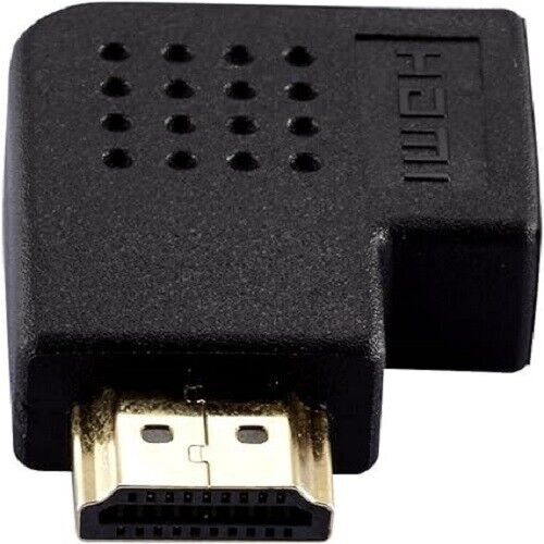 Right Angle HDMI Adapter - 270 Degree Flat/Vertical - High Speed - 1080p/2160p