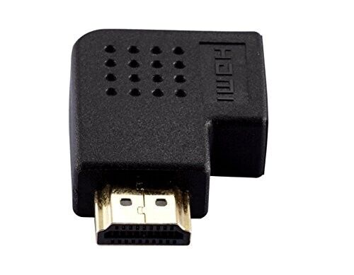 Right Angle HDMI Adapter - 270 Degree Flat/Vertical - High Speed - 1080p/2160p