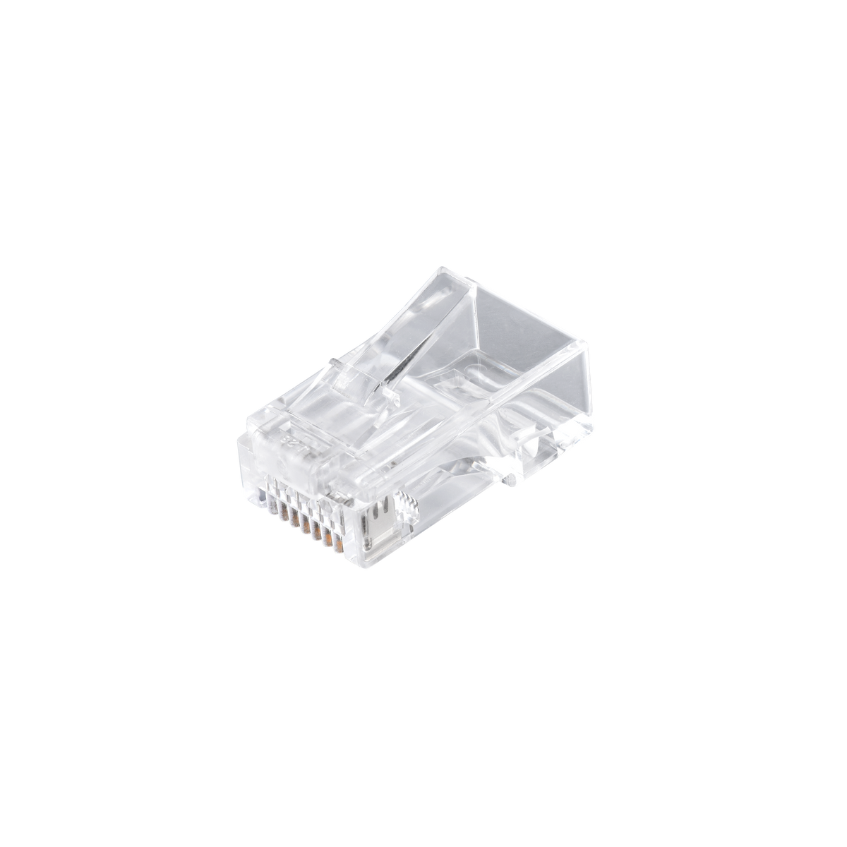 IBRA CAT6 RJ45 Plug Connectors for Ethernet Cable Secure and Reliable Network Connections For CAT6 Ethernet Cables, Ensuring Optimal Performance in Data Transfer, and Gaming - 100 Pieces