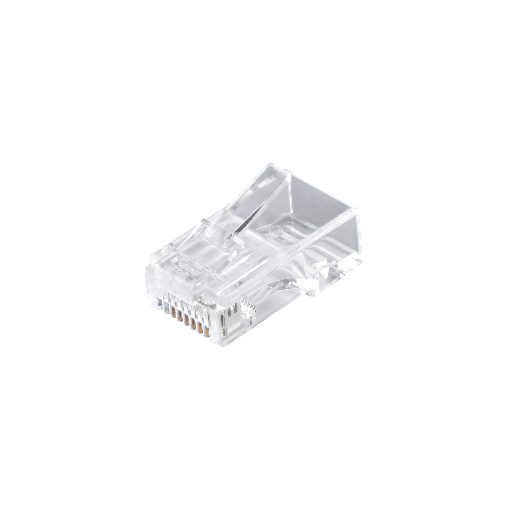 IBRA CAT6 RJ45 Plug Connectors for Ethernet Cable Secure and Reliable Network Connections For CAT6 Ethernet Cables, Ensuring Optimal Performance in Data Transfer, and Gaming - 25 Pieces