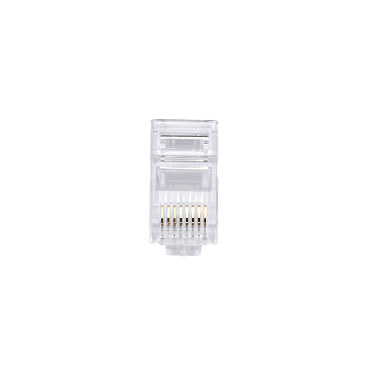 IBRA CAT6 RJ45 Plug Connectors for Ethernet Cable Secure and Reliable Network Connections For CAT6 Ethernet Cables, Ensuring Optimal Performance in Data Transfer, and Gaming - 100 Pieces