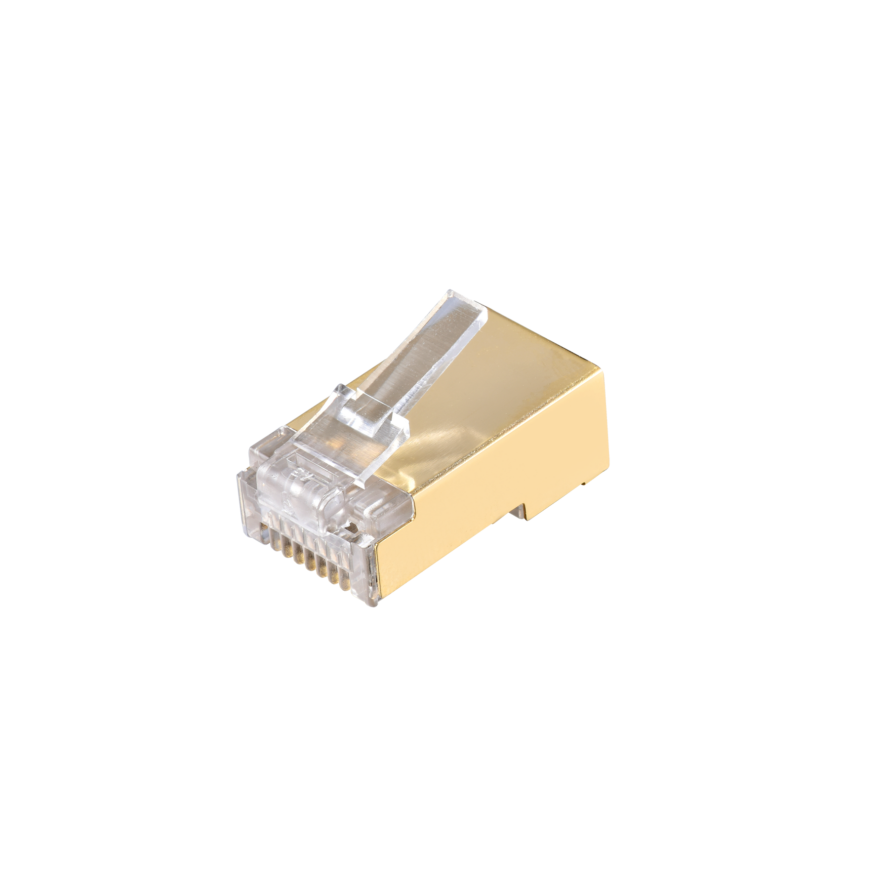 IBRA CAT7 RJ45 Plug Connectors Shielded for Ethernet Cable Secure and Reliable Network Connections For CAT6 Ethernet Cables, Ensuring Optimal Performance in Data Transfer, and Gaming - 25 Pieces