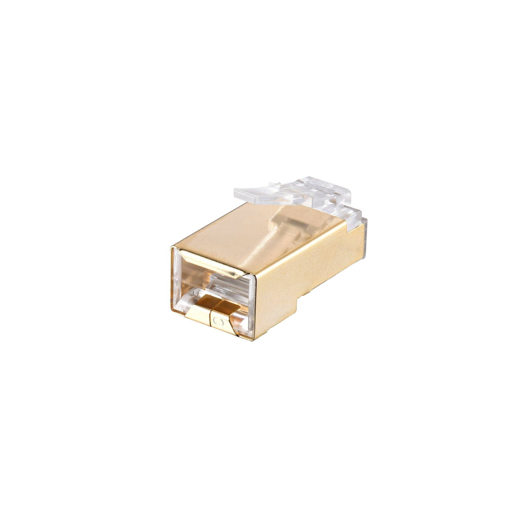 IBRA CAT7 RJ45 Plug Connectors Shielded for Ethernet Cable Secure and Reliable Network Connections For CAT6 Ethernet Cables, Ensuring Optimal Performance in Data Transfer, and Gaming - 25 Pieces