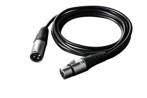IBRA XLR Mic Cable Premium Quality Pro Microphone Lead | Balanced Male XLR to Female XLR | 10 Metre | Clearer Sound for PA Systems, Studio Recording, Mixers, Amplification & Speakers - BLACK