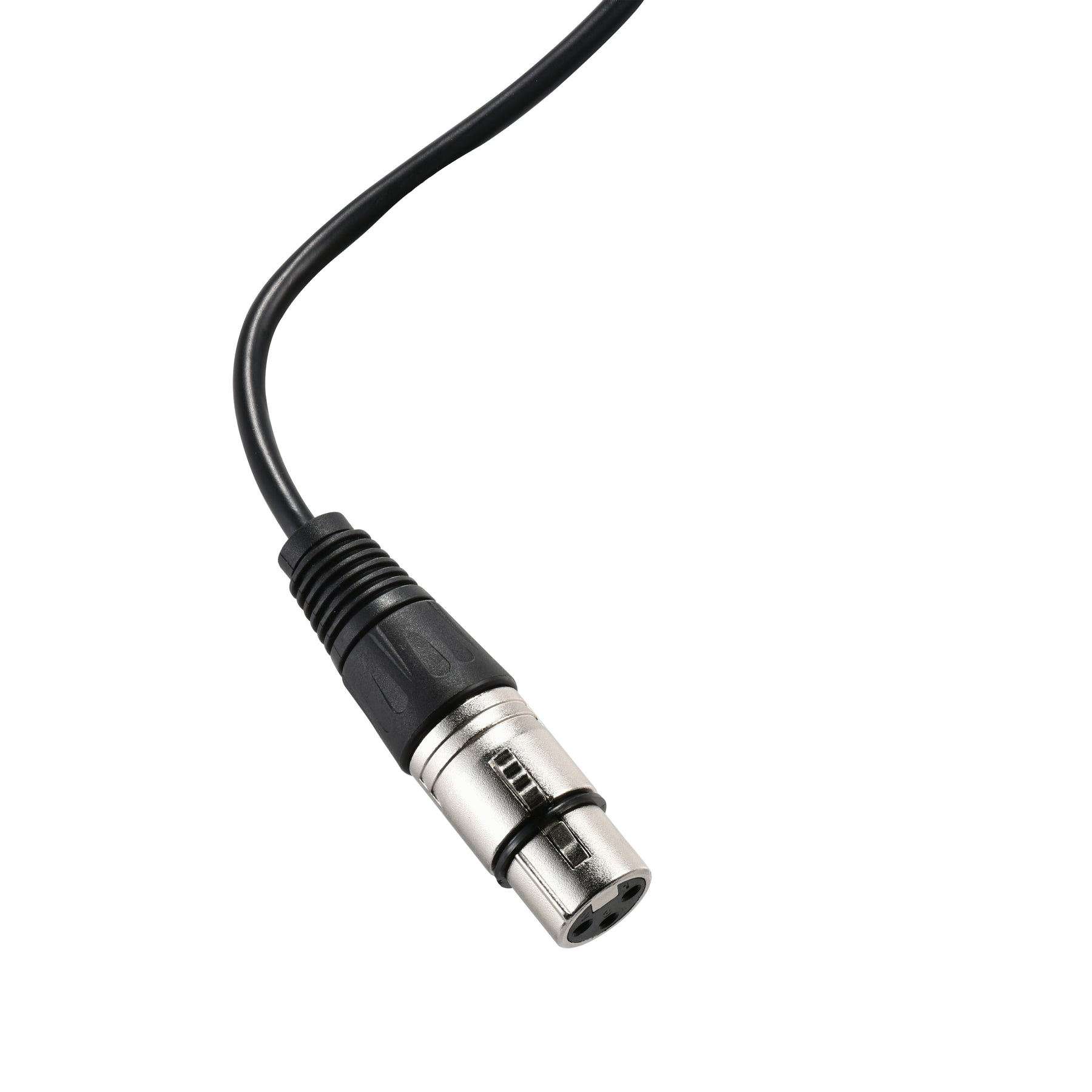 IBRA XLR Mic Cable Premium Quality Pro Microphone Lead | Balanced Male XLR to Female XLR | 6 Metre | Clearer Sound for PA Systems, Studio Recording, Mixers, Amplification & Speakers - BLACK
