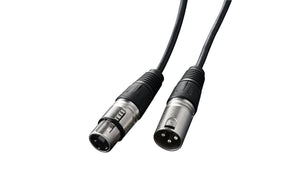 IBRA XLR Mic Cable Premium Quality Pro Microphone Lead | Balanced Male XLR to Female XLR | 2 Metre | Clearer Sound for PA Systems, Studio Recording, Mixers, Amplification & Speakers - BLACK