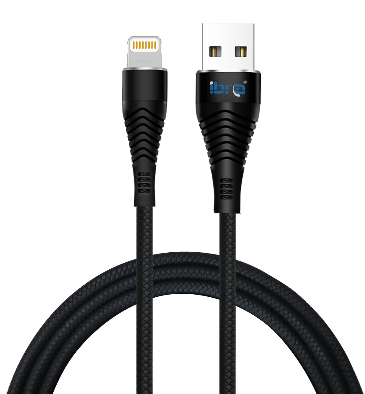 IBRA iPhone Charger Cable, Lightning Cable 1M iPhone Charger Braided Long iPhone USB Fast Charging Cable Compatible with iPhone 14/13/12/11/Pro/Xs Max/X/8/7/Plus/6S/6/SE/5S iPad and More