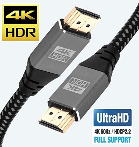 4K HDMI Cable 5M - Ultra High-Speed Lead 18Gbps HDMI 2.0b Cord 4K@60Hz - IBRA Flex Series