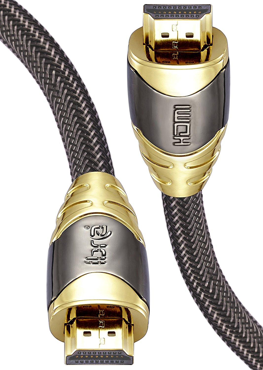 HDMI Cable 10M - HDMI 2.0 (4K@60Hz) Ready - 28AWG Braided Cord - 18Gbps -Gold Plated Connectors - Ethernet, Audio Return - Video 4K 2160p HD 1080p 3D Xbox PlayStation PS3 PS4 PC Apple TV – IBRA LUXURY