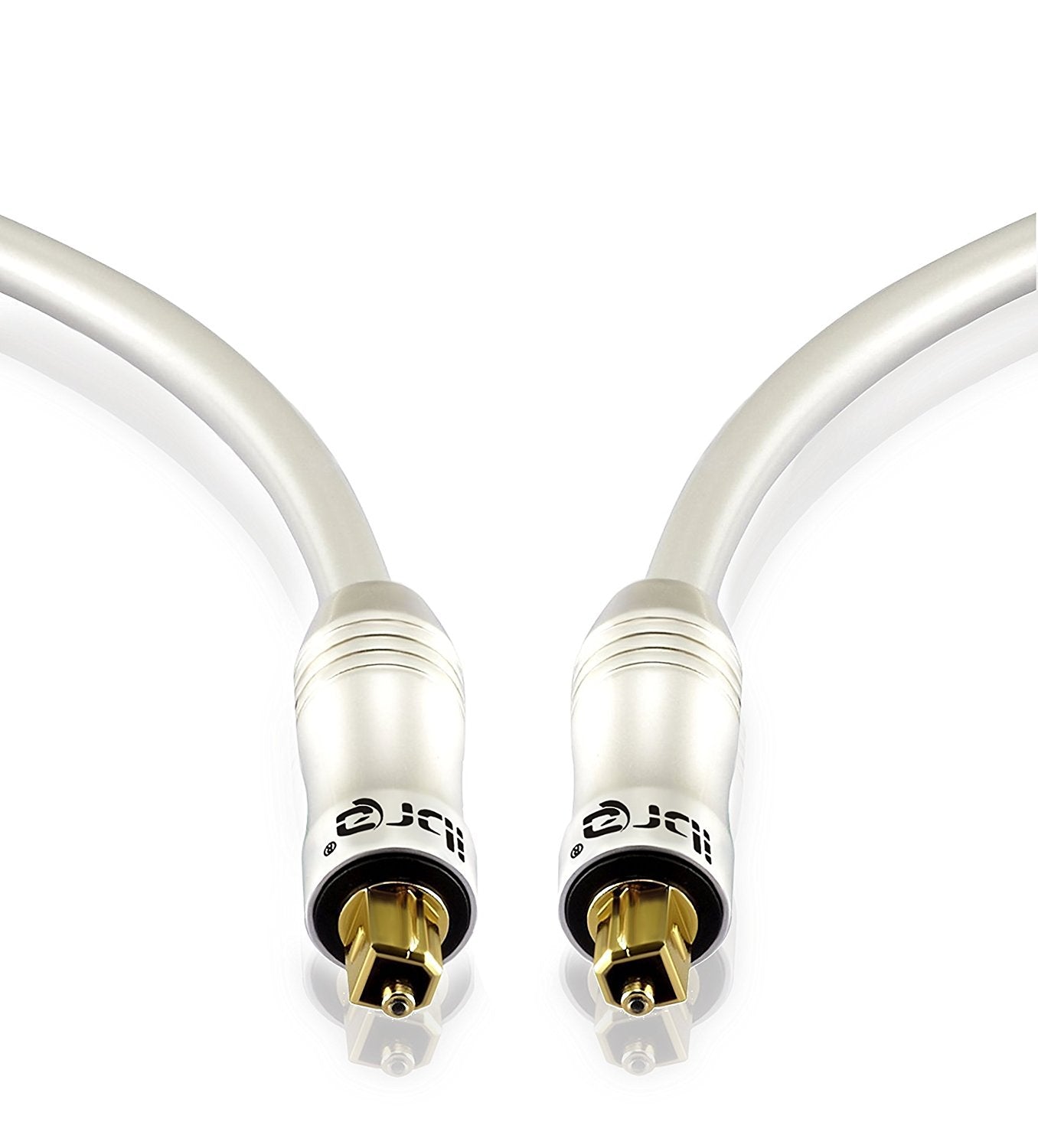 IBRA PEARL 3M - Digital Optical Cable | Toslink / Audio Cable | Fibre Optic Cable | Suitable for PS3, Sky, Sky HD, LCD, LED, Plasma, Blu-ray, AV Amps