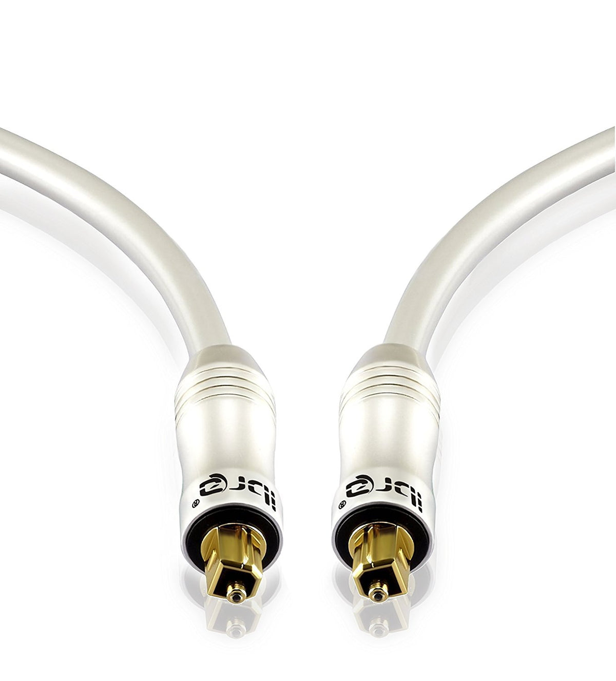 IBRA PEARL 5M - Digital Optical Cable | Toslink / Audio Cable | Fibre Optic Cable | Suitable for PS3, Sky, Sky HD, LCD, LED, Plasma, Blu-ray, AV Amps