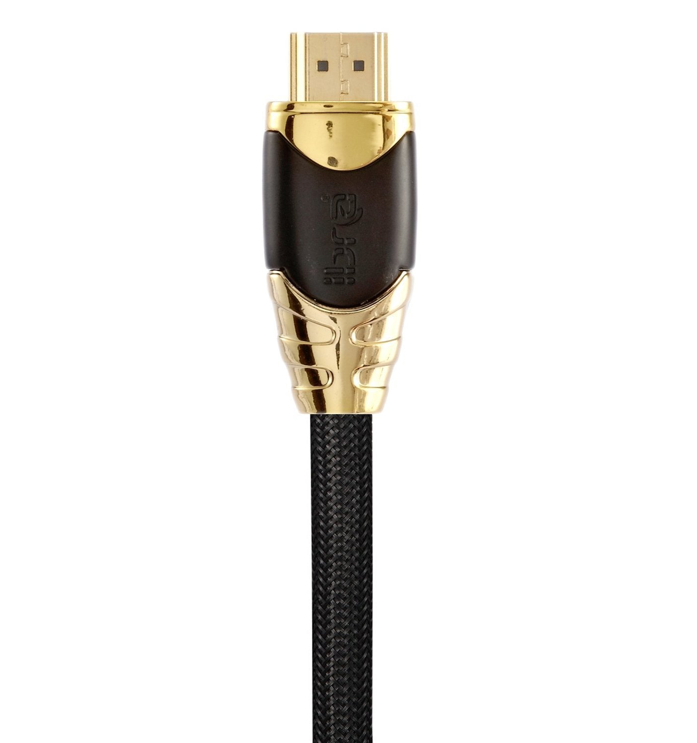 IBRA 0.75M High Speed PRO GOLD BLACK Range HDMI 2.0/1.4a HDMI Cable 3D 2160p PS4 SKY HD 4K Ultra HD (75cm Only)