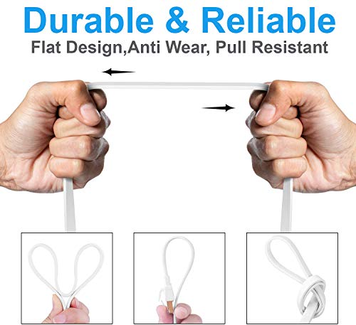 5M CAT8 Ethernet Gigabit Lan network cable (RJ45) SSTP 40Gbps 2000Mhz - FLAT White- IBRA