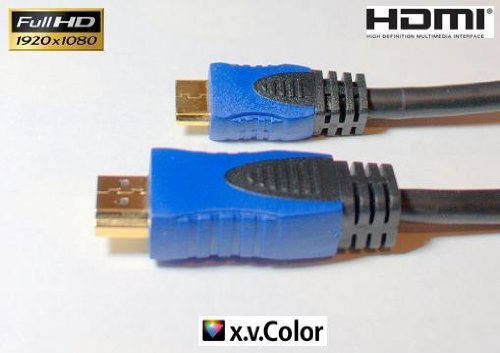 IBRA High Speed Mini HDMI to HDMI cable with Ethernet (1 Meter)