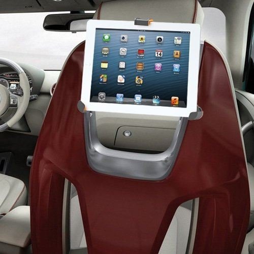 IBRA Apple iPad 1/2/3/4/Air, Galaxy, Android and Tablet PC Universal Car Head Rest / Mount / Holder / Cradle