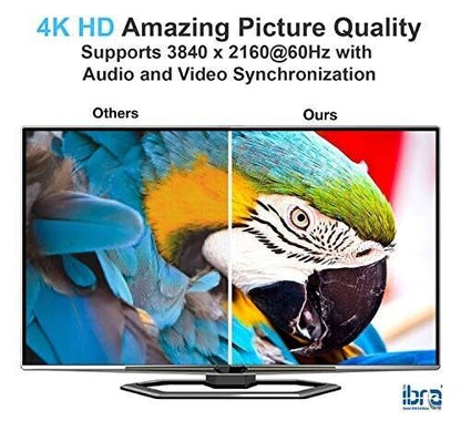 Mini Display Port DP to DP Cable Adapter For iMac MacBook Pro Air LCD - 2M