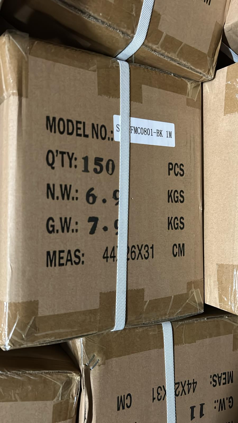 Pallet of Premium CAT8 Ethernet Cables in Various Sizes Gigabit Lan network cable (RJ45) SSTP 40Gbps 2000Mhz - High-Speed, Durable, and Reliable Networking Solution for Large-Scale Installations.