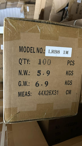 Pallet of Premium CAT8 Ethernet Cables in Various Sizes Gigabit Lan network cable (RJ45) SSTP 40Gbps 2000Mhz - High-Speed, Durable, and Reliable Networking Solution for Large-Scale Installations.