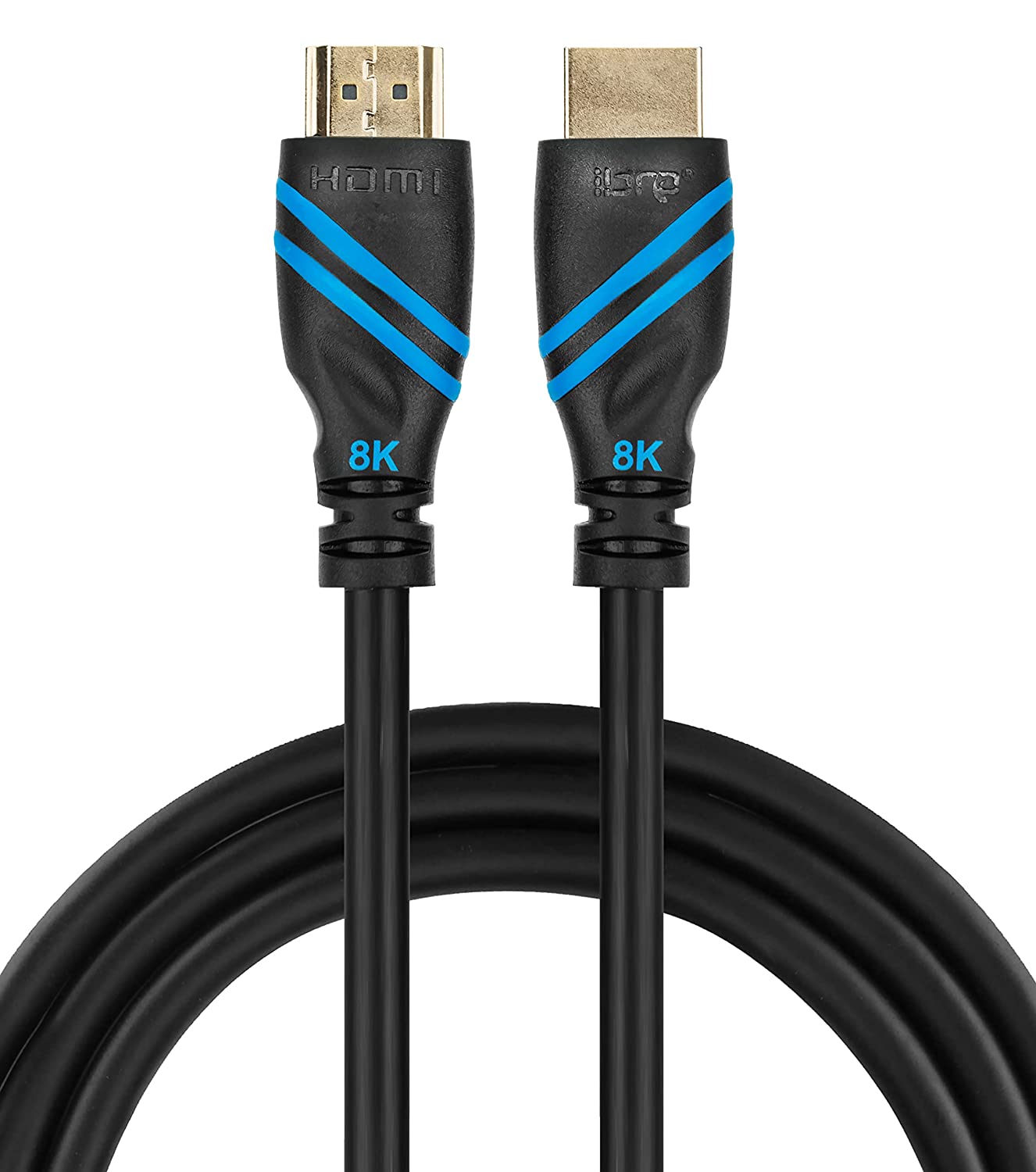2.1 HDMI Cable 8K, 2M Ultra High-Speed 48Gbps Lead - IBRA Basics Series