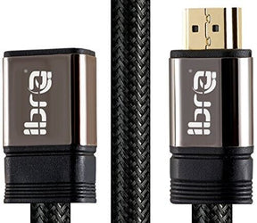 1M HDMI Male to Female Extension Cable Support 4K @ 60Hz 3D Resolution - IBRA