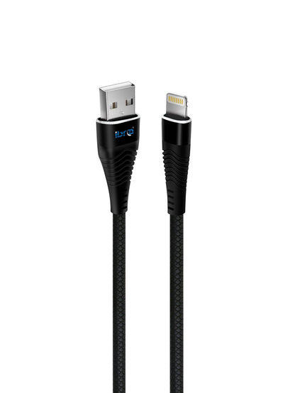 IBRA iPhone Charger Cable, Lightning Cable 1M iPhone Charger Braided Long iPhone USB Fast Charging Cable Compatible with iPhone 14/13/12/11/Pro/Xs Max/X/8/7/Plus/6S/6/SE/5S iPad and More