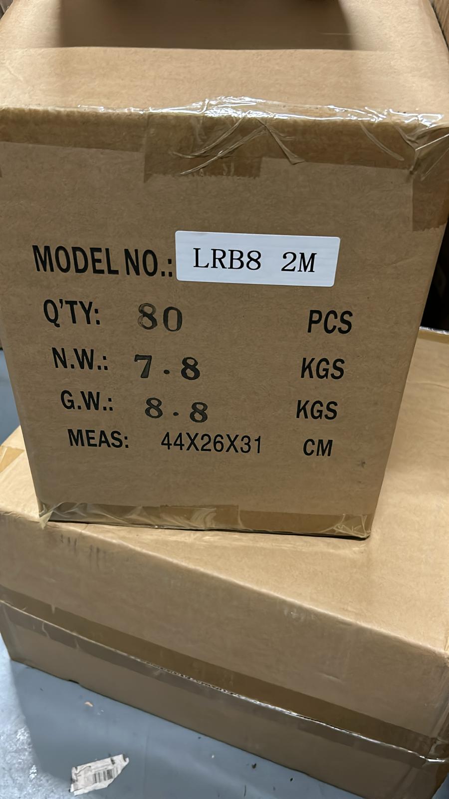 Pallet of Premium CAT8 Ethernet Cables in Various Sizes Gigabit Lan network cable (RJ45) SSTP 40Gbps 2000Mhz - High-Speed, Durable, and Reliable Networking Solution for Large-Scale Installations.