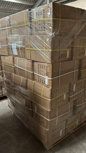 Pallet of Premium CAT8 Ethernet Cables in Various Sizes Gigabit Lan network cable (RJ45) SSTP 40Gbps 2000Mhz - High-Speed, Durable, and Reliable Networking Solution for Large-Scale Installations.