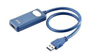 SuperSpeed USB 3.0/2.0 to HDMI Adapter for all Windows - Blue