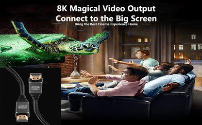 2.1 HDMI Cable 8K Ultra High-Speed 48Gbps Lead - 3M - IBRA Flex Series (Box: 45 Units)