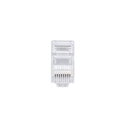 IBRA CAT6 RJ45 Plug Connectors for Ethernet Cable Secure and Reliable Network Connections For CAT6 Ethernet Cables, Ensuring Optimal Performance in Data Transfer, and Gaming - 25 Pieces