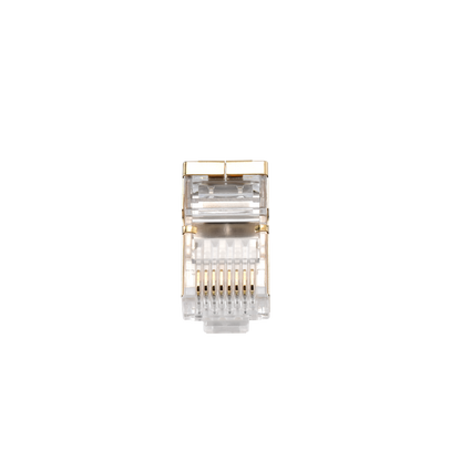 IBRA CAT7 RJ45 Plug Connectors Shielded for Ethernet Cable Secure and Reliable Network Connections For CAT6 Ethernet Cables, Ensuring Optimal Performance in Data Transfer, and Gaming - 50 Pieces