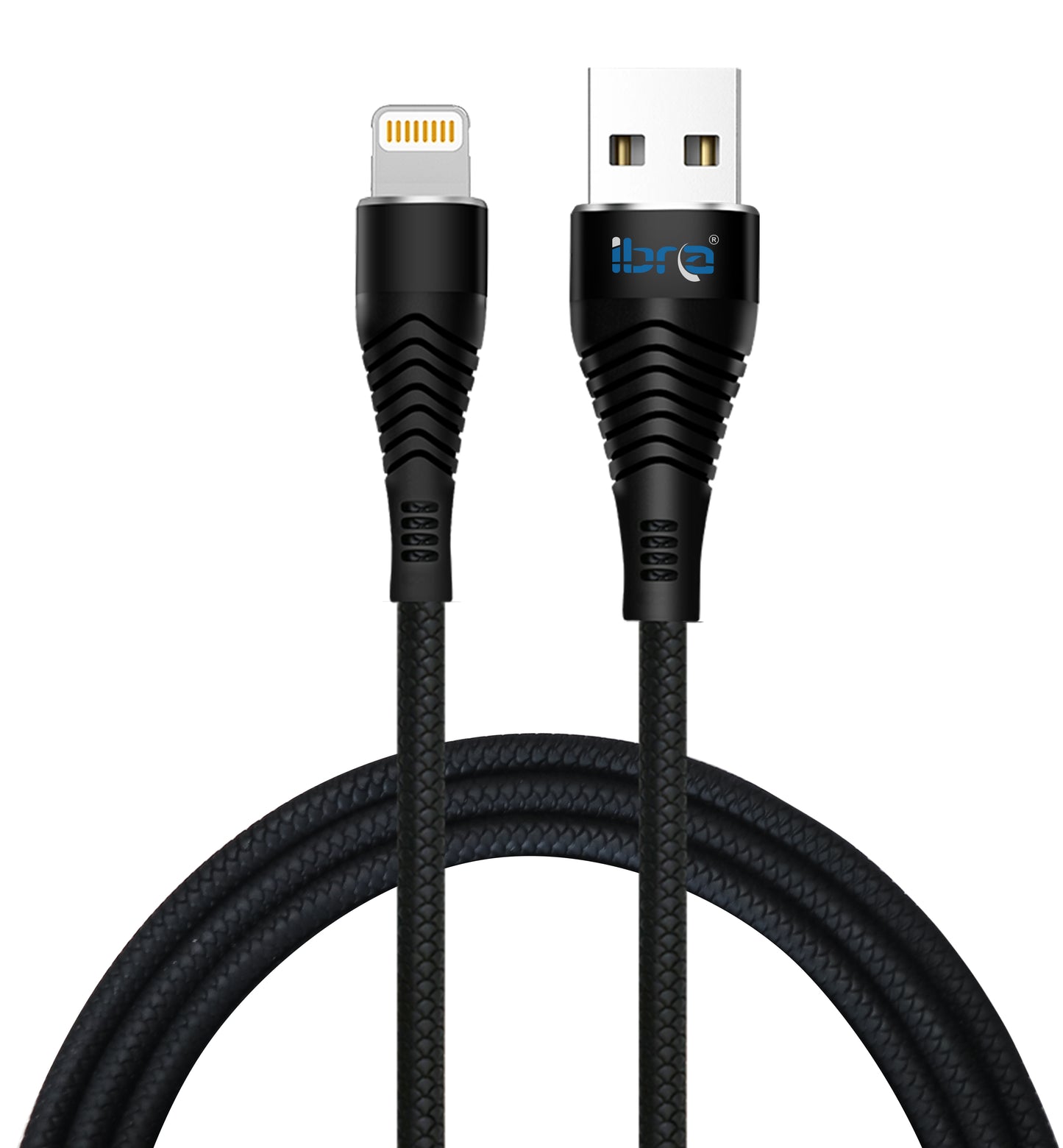 IBRA iPhone Charger Cable, Lightning Cable 1M iPhone Charger Braided Long iPhone USB Fast Charging Cable Compatible with iPhone 14/13/12/11/Pro/Xs Max/X/8/7/Plus/6S/6/SE/5S iPad and More