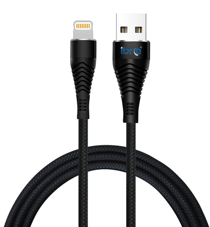 IBRA iPhone Charger Cable, Lightning Cable 1M iPhone Charger Braided Long iPhone USB Fast Charging Cable Compatible with iPhone 14/13/12/11/Pro/Xs Max/X/8/7/Plus/6S/6/SE/5S iPad and More