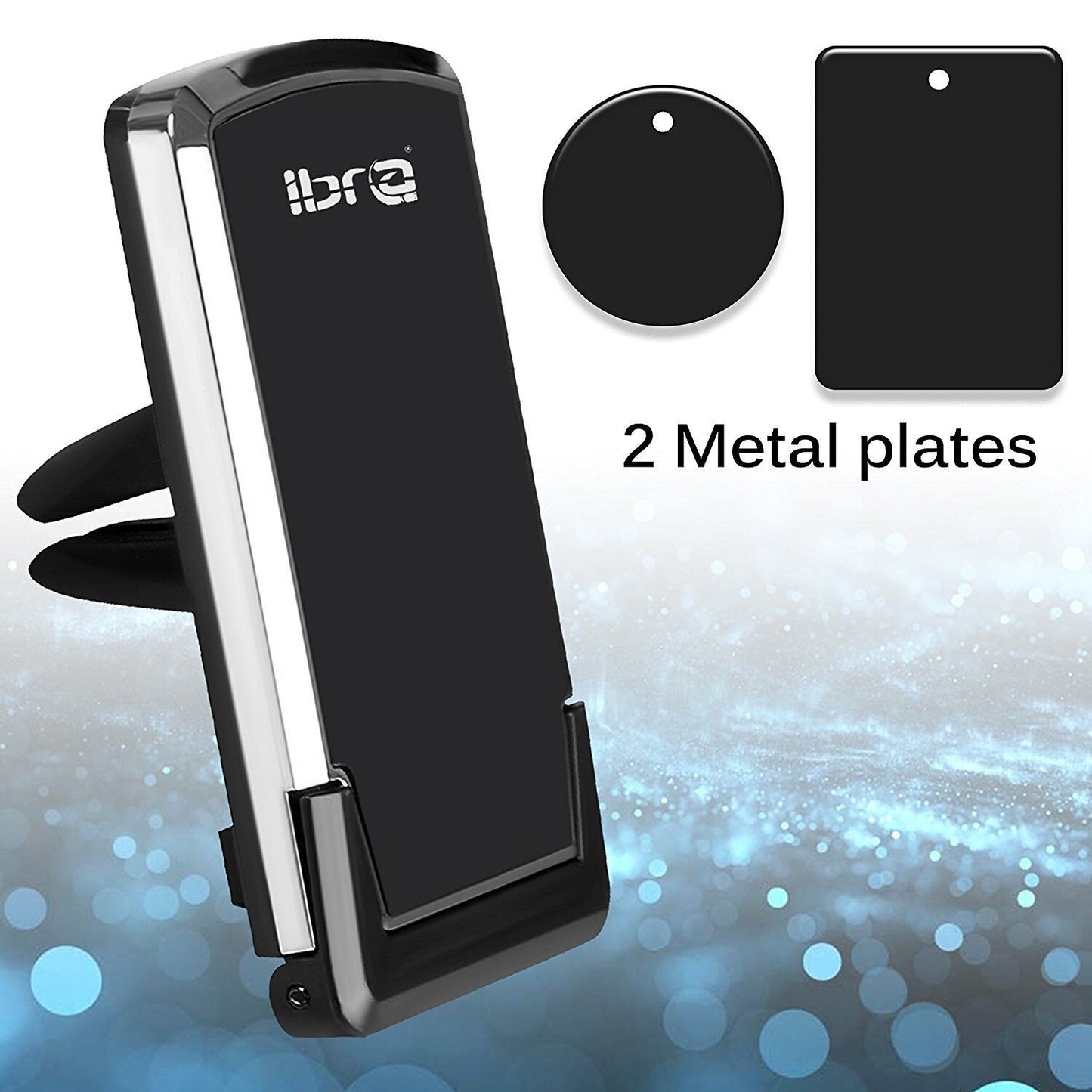 Universal Magnetic Phone Car Mount Holder for Smartphones and Mini Tablets