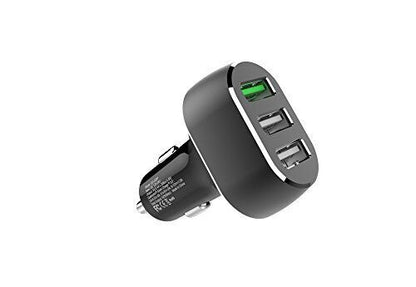 Fast Car Charger USB Cigarette Lighter Socket Dual Adapter For iPhone Samsung - 3 Port