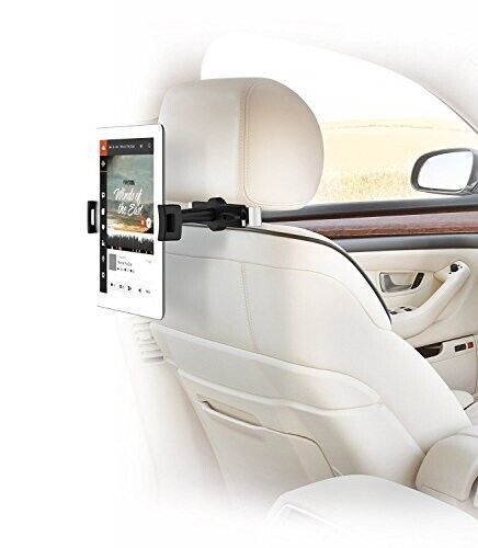 Phone Car Holder,Car Headrest Mount with 360 Degree Rotation for iPad Air/P