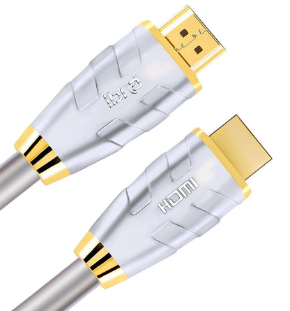 HDMI Cable 1.5M HDMI 2.0(4K@60Hz)-18Gbps+ -28AWG Advanced Braided Cord-Gold Plated Connectors-Ethernet,Audio Return Video 4K2160p HD1080p3D Xbox PlayStation PS3 PS4 AppleTV-IBRA Advance(Updated Version)