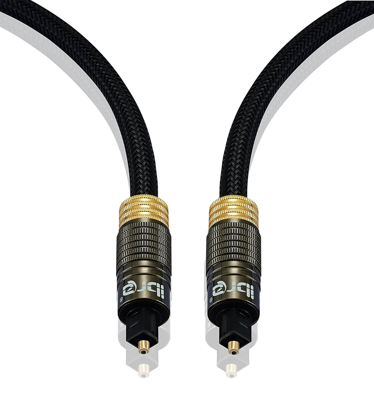 IBRA Muzil Gold 5M - Digital Optical Cable | Toslink / Audio Cable | Fibre Optic Cable | Suitable for PS3, Sky, Sky HD, LCD, LED, Plasma, Blu-ray, AV Amps