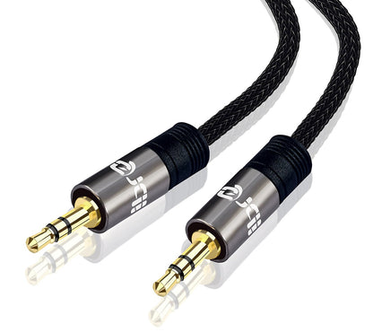 3.5mm Stereo Jack to Jack Audio Cable Lead Gold 3m- IBRA Gun Series