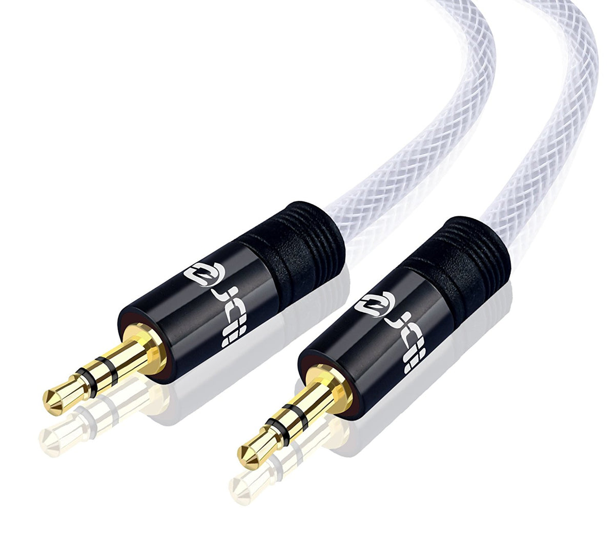 3.5mm Stereo Jack to Jack Audio Cable Lead Gold 1.5m- IBRA Black Series