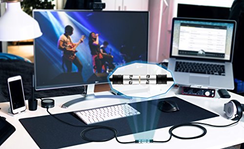 IBRA 1M Stereo Jack Extension Cable 3.5mm Male > 3.5mm Female - Silver