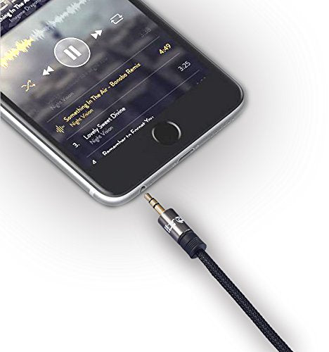 3.5mm Stereo Jack to Jack Audio Cable Lead Gold 10m- IBRA Gun Series
