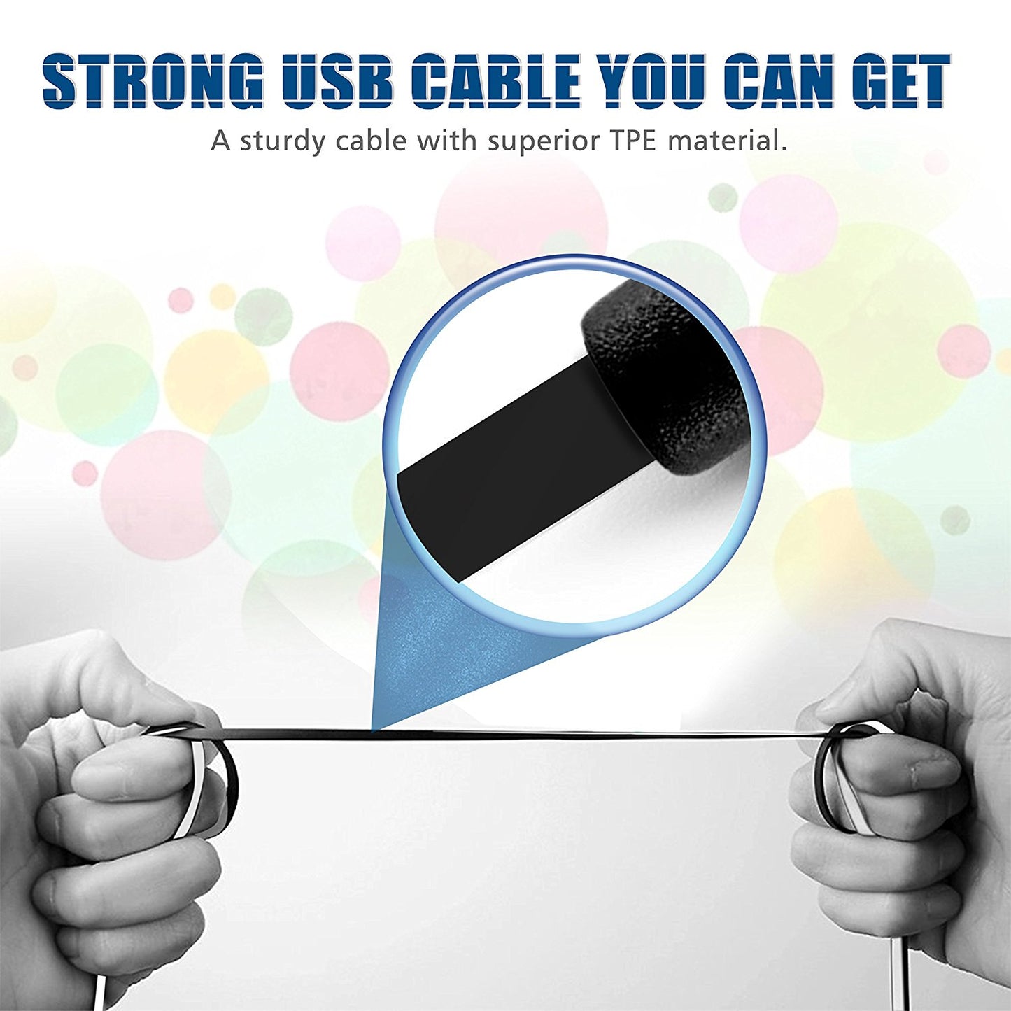 IBRA Flat Aux Cable, 3.5mm Stereo Audio Jack to Jack Cable 3M for Beats Headphones, Apple iPod iPhone iPad, Home Car Stereos, Smartphones, MP3 Player, Speakers,24K Gold Plated Male - Black&White