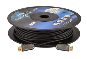 12M Fiber Optic HDMI High Speed Cable v2.0 18Gbps HDMI Lead Support 4K@60Hz/4:4:4/3D/4K HDR HDCP 2.2 for Apple TV, HDTV, Roku TV Box, Xbox One X, Home Theater, PS4, PS3 etc - IBRA OPTICAL HDMI Cable