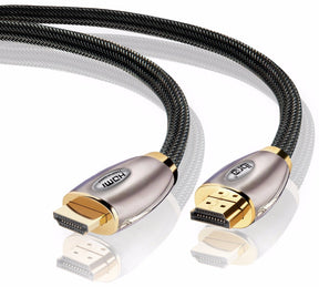 1M IBRA RED 2.1 HDMI Cable 8K Ultra High-Speed 48Gbps Lead | Supports 8K@60HZ, 4K@120HZ, 4320p, Compatible with Fire TV, 3D Support, Ethernet Function, 8K UHD, 3D-Xbox PlayStation PS3 PS4 PC etc